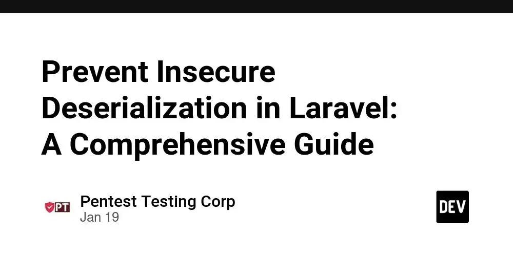 Deserialização insegura Laravel