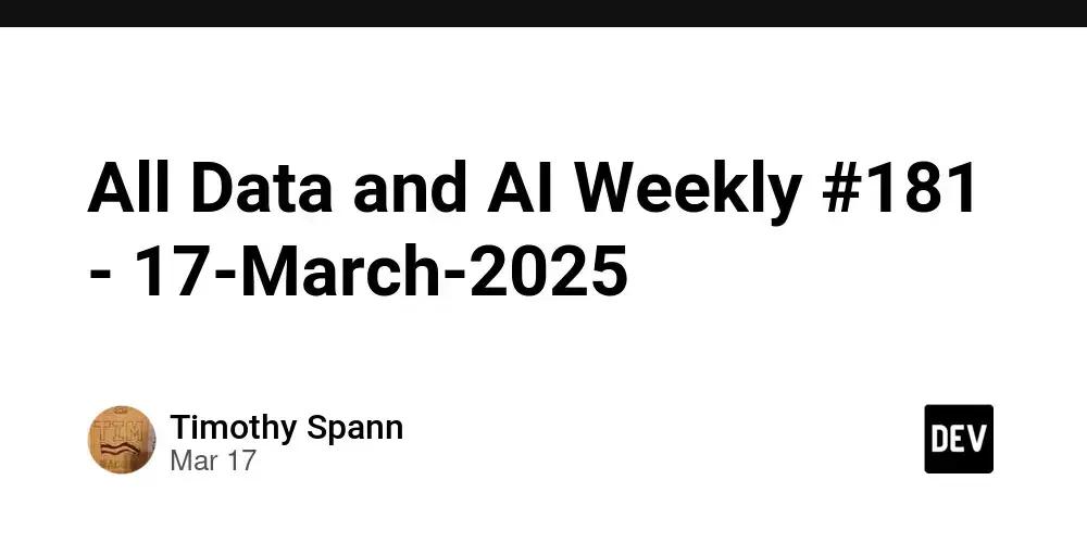 Data e AI Weekly