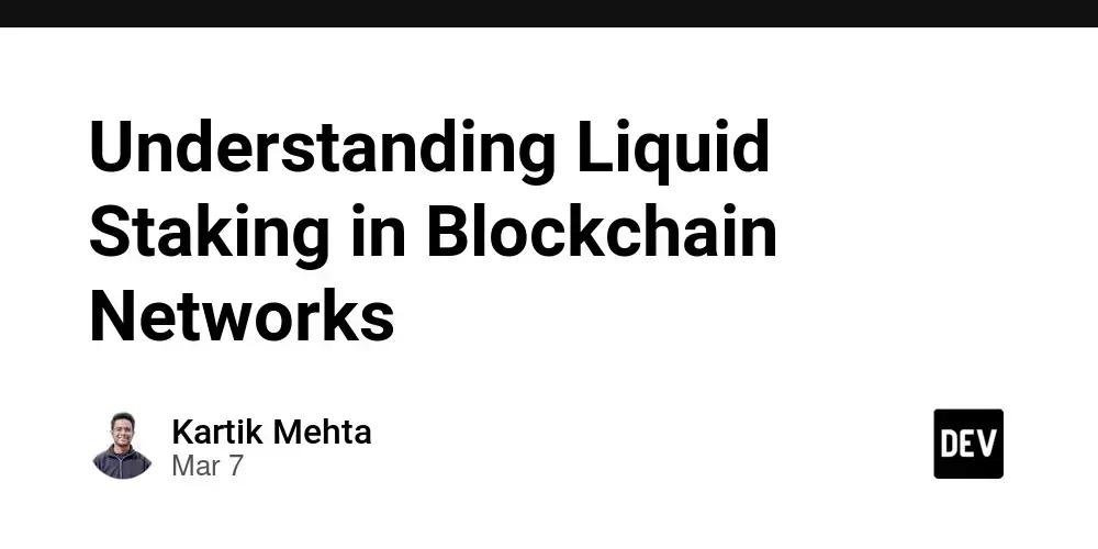 Liquid staking em blockchain