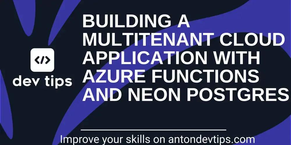 Multitenancy com Azure Functions