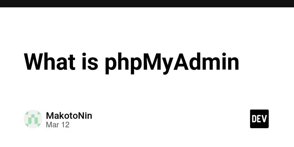 O que é phpMyAdmin