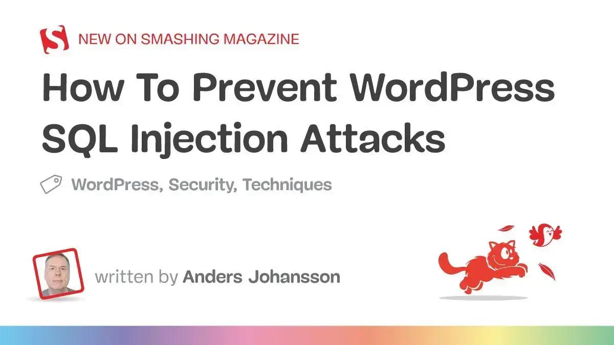 SQL injection WordPress